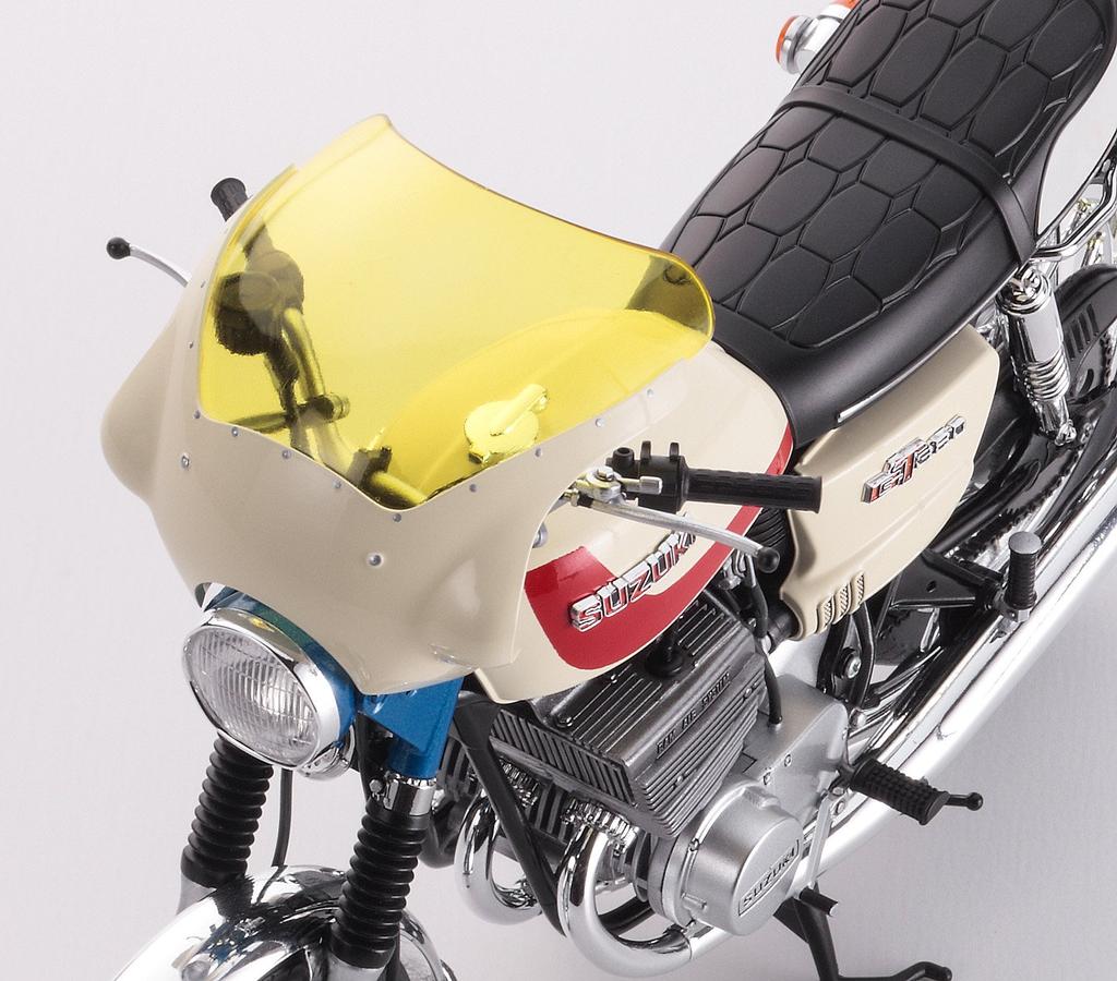 Hasegawa Kamen Rider Takeshi Bike Suzuki GT380 B Scale Plastic Model SP377 Hongo's 1/12