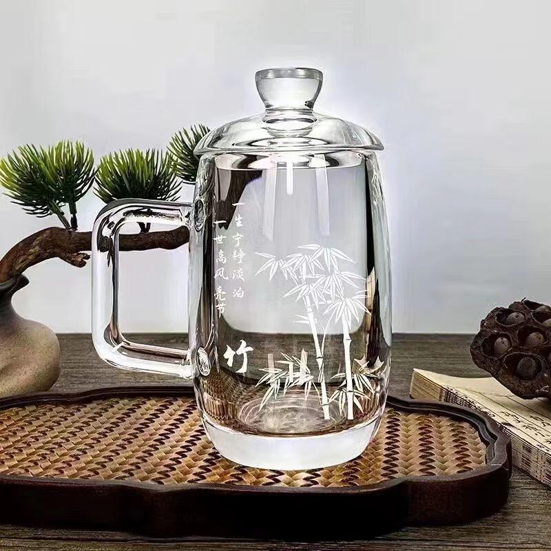 Premium Handmade Natural Crystal Tea Cup