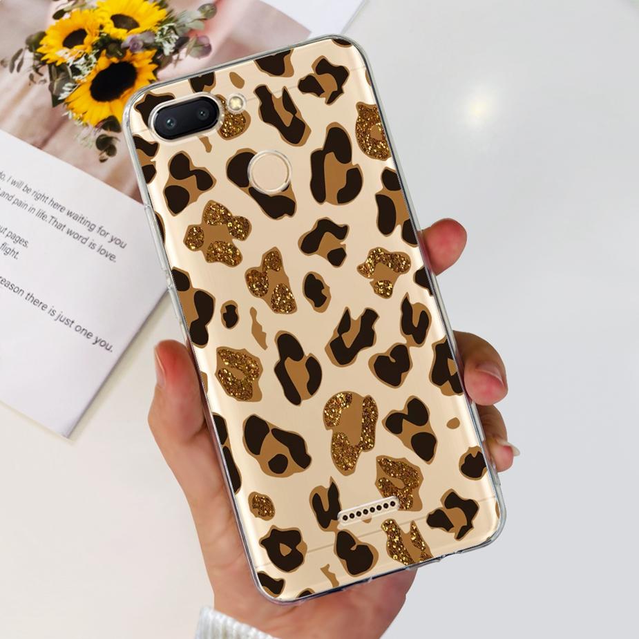 For Xiaomi Redmi 6 6A Case Cute Painted Cover Clear Silicone Phone Case Soft TPU Shell For Redmi 6A Redmi6 Redmi6A Fundas Bumper