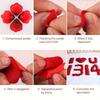 990pcs DIY Simulated Rose Petals Wedding Romantic Artificial Rose Petals Party Supplies Valentine's Day Decoration Wedding