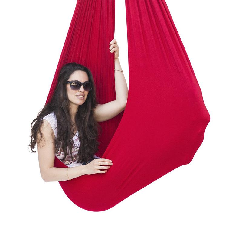 Adjustable Indoor/Outdoor Sensory Swing for Kids & Adults - 280x100cm
