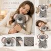 Plush Koala Bear Keychain Stuffed Animal Backpack Accessory Soft Decorative Hanging Ornament for Students and Kids