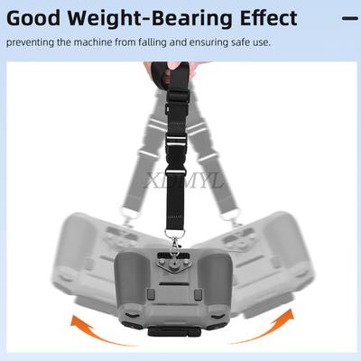Drone Remote Control Metal Buckle Rope Handle For DJI RC/RC 2 Mini 4 Pro/Air 3S/Mavic 4 Pro/Neo/Flip Bracket Hook Neck Strap