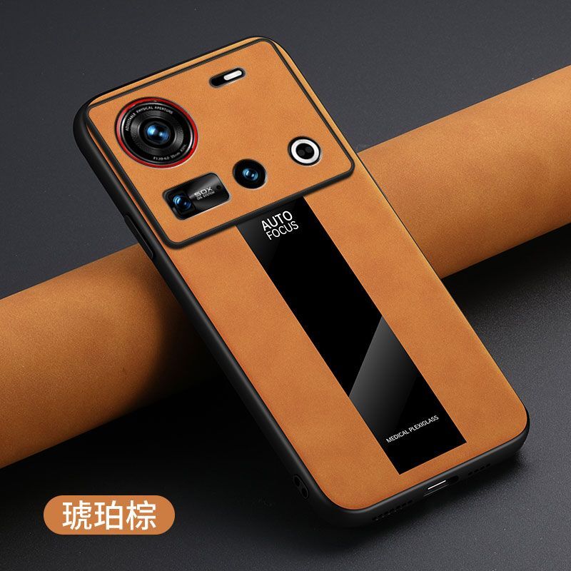 

For nubia Z70 Ultra z50 z60 ultra z60s pro Case Magnetic Holder magsafe Shockproof Shell Sheep Skin Silicone Cover Cases Funda z70ultra