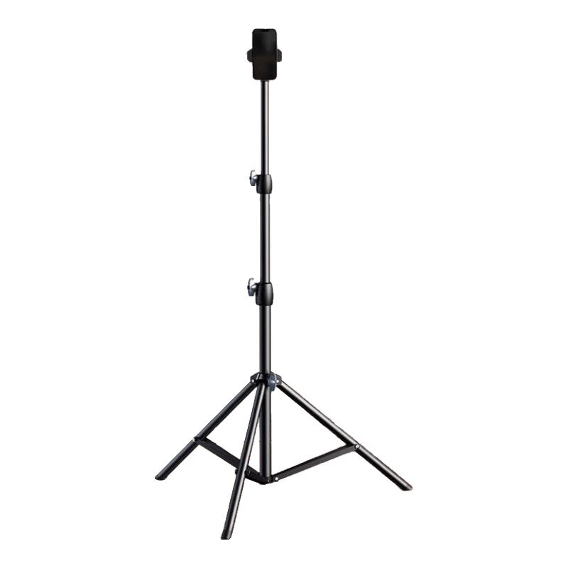 Rtako 2026 Multifunctional Live Broadcast Phone Tripod Stand Octagonal Carbon Steel Stand