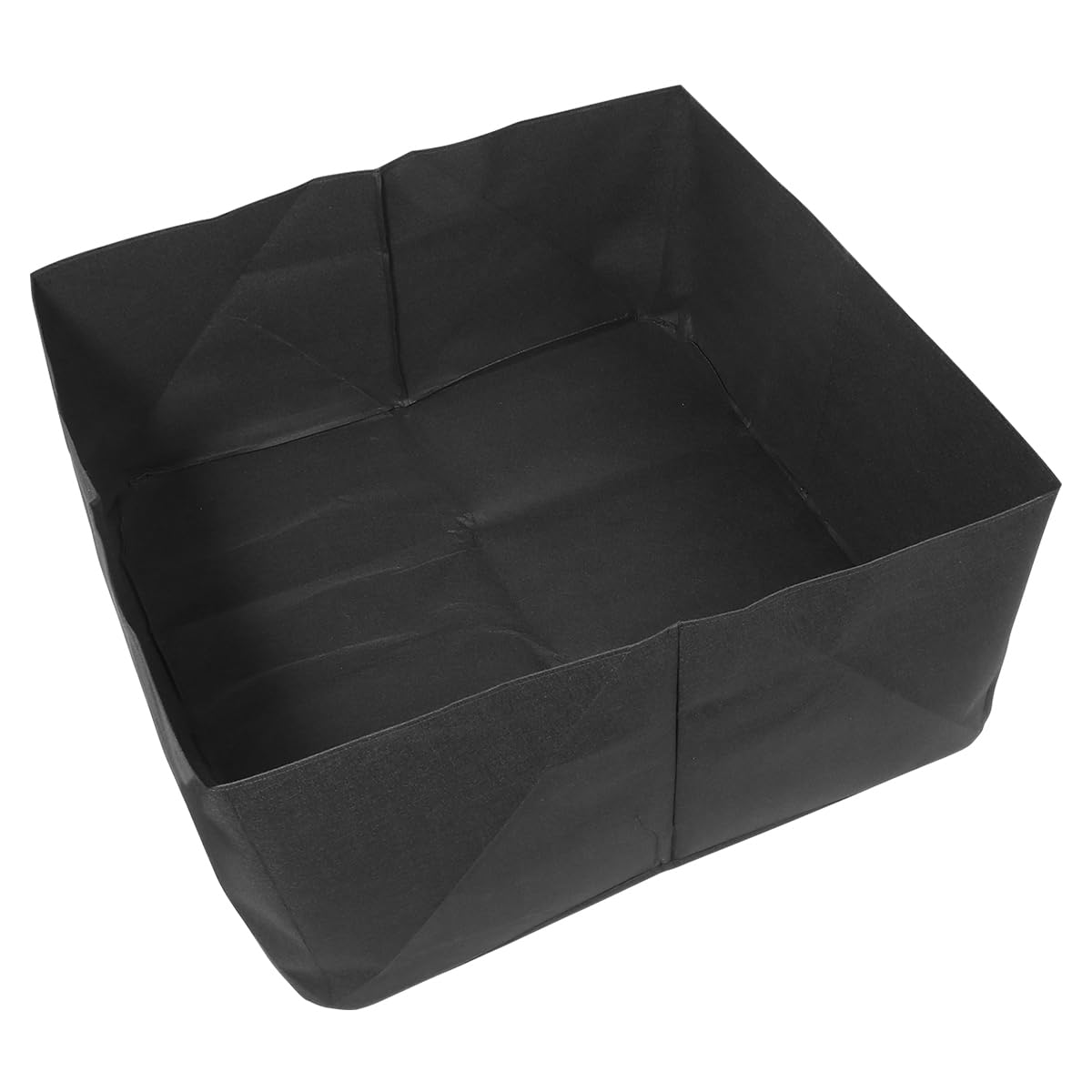 

Lurrose Поднятые садовые мешки для посадки Кашпо Круглые поднятые кашпо Круглые кашпо Аэрационные тканевые горшки Мешки для садовой грядки Тяжелые контейнеры чёрный