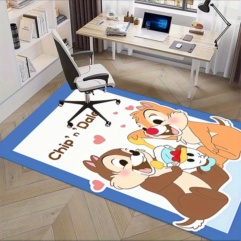 Office Rug Chip 'n' Dale, Squirrels Theme 3D Printed Anti-Slip Rug-Machine Washable for Living Room