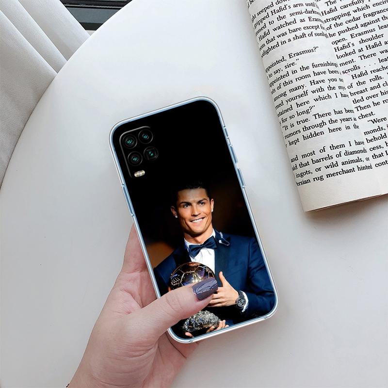 C-Cr7 Transparent Phone Case for Motorola Moto G7 G8 G9 G84 G85 G73 G24 G15 Z2 Play Power Plus