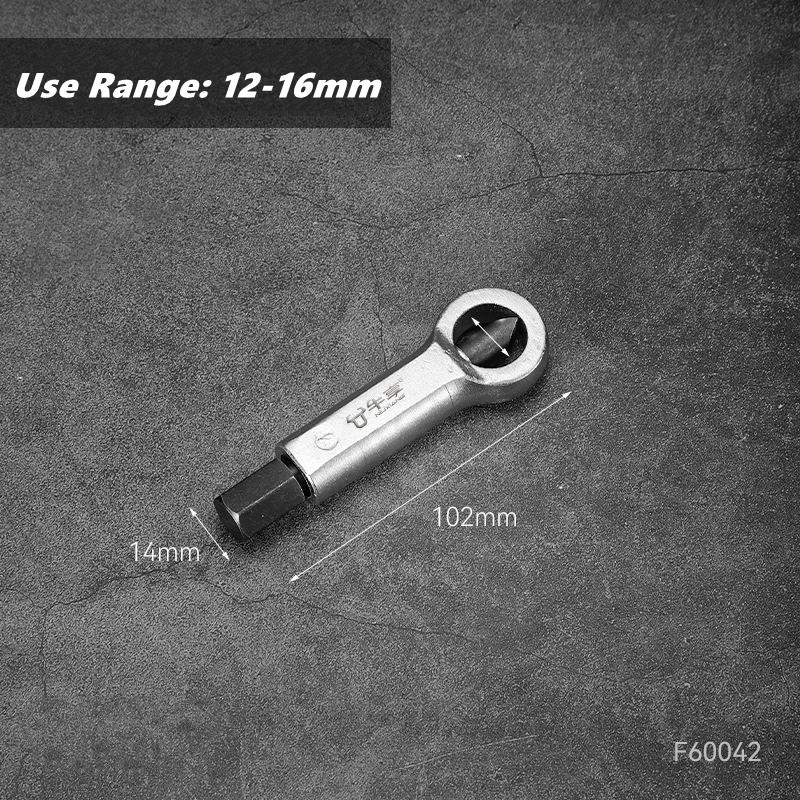 Heavy-Duty Nut Screw Splitter Set Remover Tools Nut Breaker Tool Durable Portable Manual Remover Extractor Hand Splitting Tool