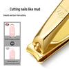 777 14K Gold Plated Flat-Edge Nail Clipper