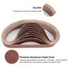 10pcs 330 X 30 Mm / 1.2 X 13 Inch Abrasive Sanding Belts Belt Sander Sandpaper  Metal Grinding