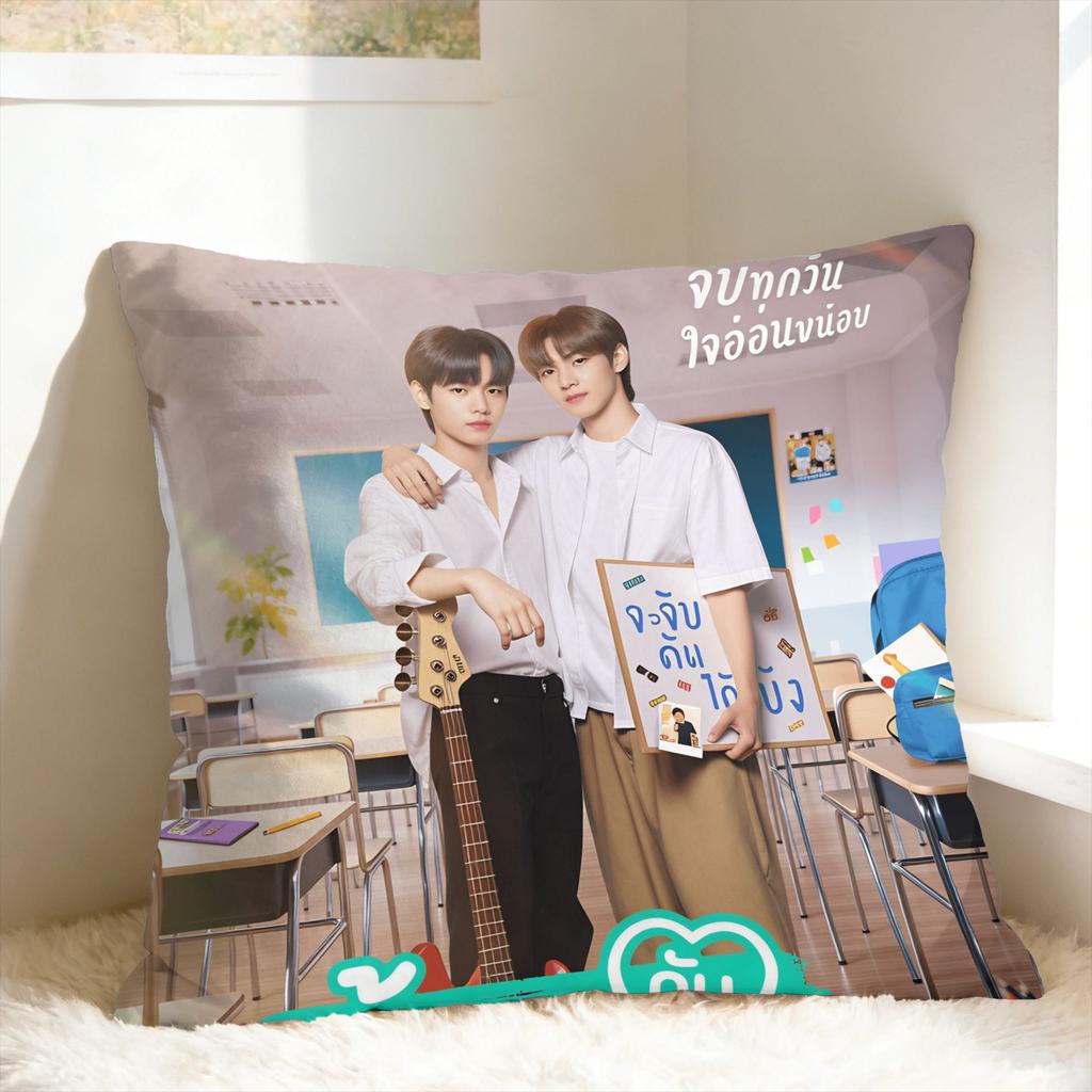 Thai Bl Duang With You Pillowcases Porteetee Vintage Pillow Case For Sofa Home Decor Comfy Pillow Cover
