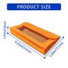 Portable Magnetic Whiteboard with Self-Adhesive Storage Pockets