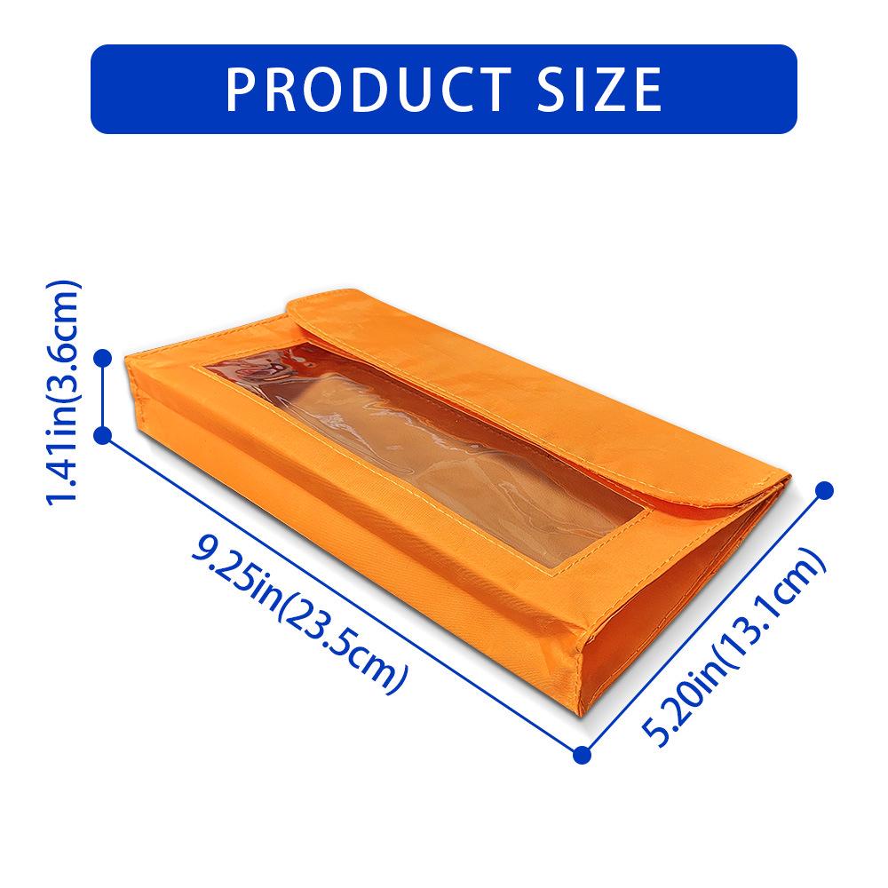 Portable Magnetic Whiteboard with Self-Adhesive Storage Pockets