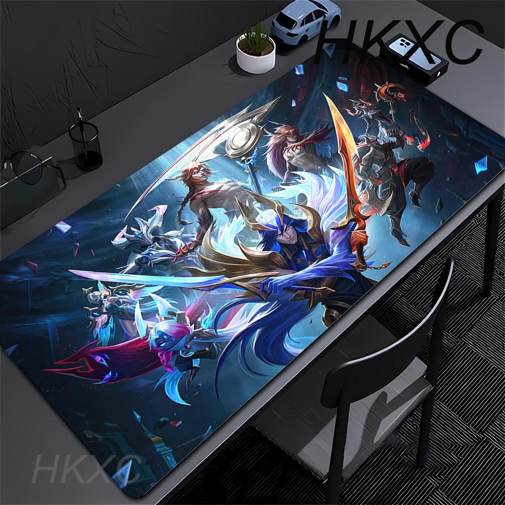XXL Game Carpet Mousepad Lol Deskmat League of Legends Gaming Accessories HD Print Mouse Pad NonSlip Rubber Gamer Mouse Mat