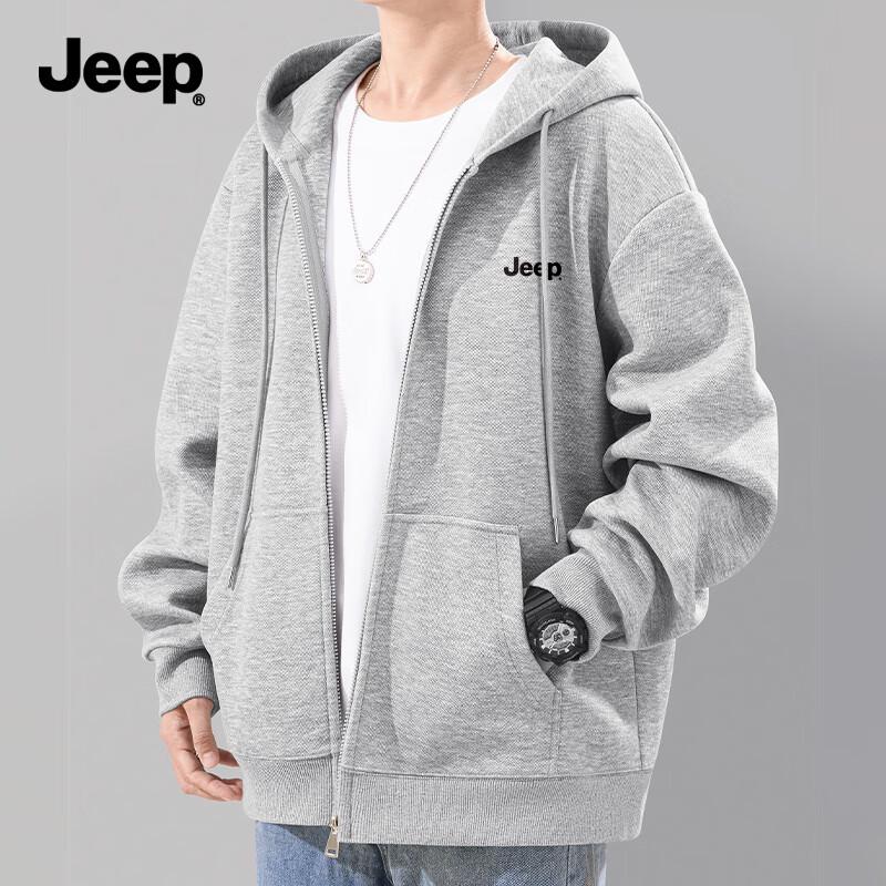Jeep Men's Heavyweight Hooded Sweatshirt