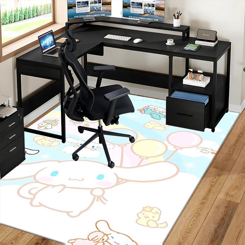 Anime Cartoon Design Chair Mat - Non-Slip Carpet for Office Chairs, Home Decor, Living Room, Bedroom, Game Room & Dormitory (Festival Gift).E063
