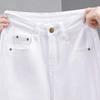 Women's Washed High-Waist Slim Fit Jeans