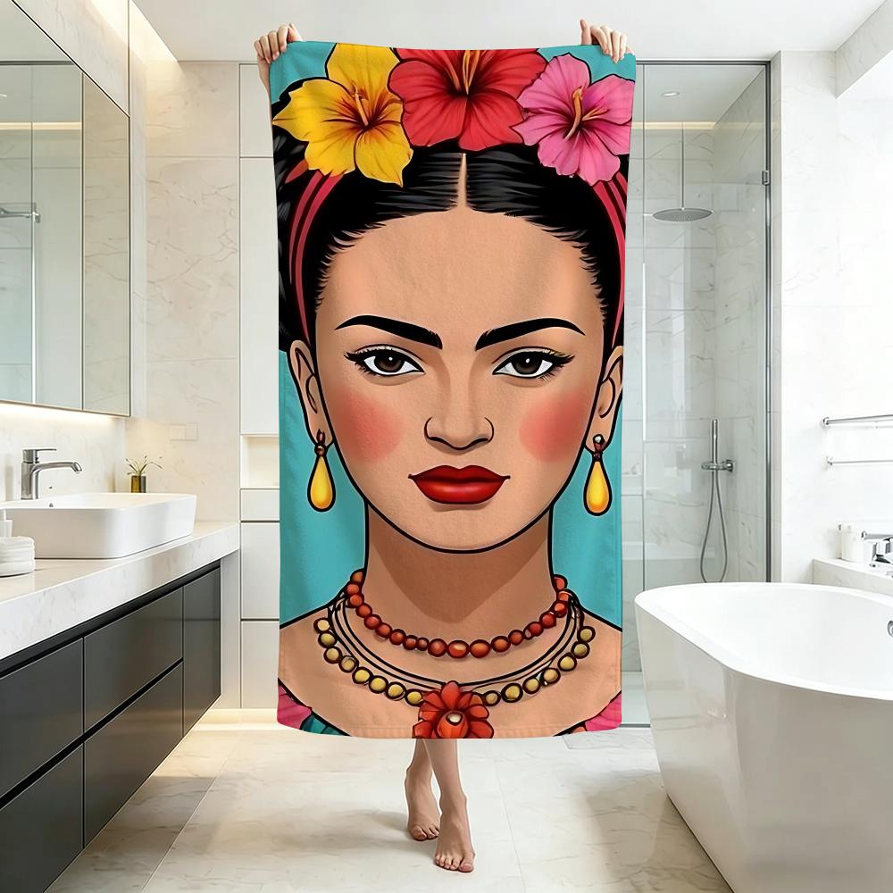 Emotional F-Frida KahloS Towel Five-Star Hotel Quality Eco-Friendly Ultra Soft Thick Towels & Beach Towels