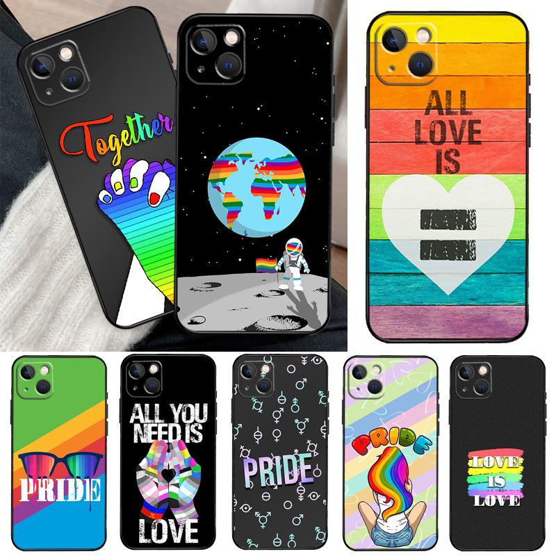 

LGBT Pride Love Case для iPhone 13 Pro Max 11 12 Mini 6S 7 8 Plus SE 2020 2022 X XR XS MAX Cover Coque iPhone 7 Plus