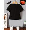 European Sizes Boys' Funny "Sorry Girls Mommy Is My Valentine" Dinosaur Truck T-Shirt - Casual Round Neck Tee