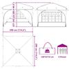 Pop up Party Tent 290 x 290 x 245 cm Green