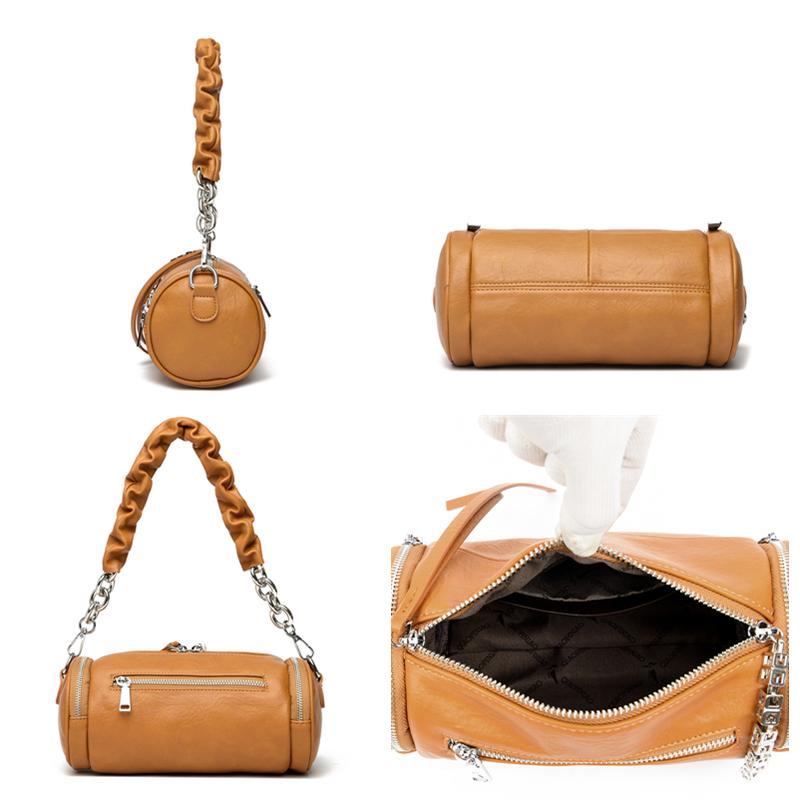 Soft Leather Shoulder Bag for Women Crossbody Bag Luxurious Messenger Bags High Quality Women's Shoulder Bags