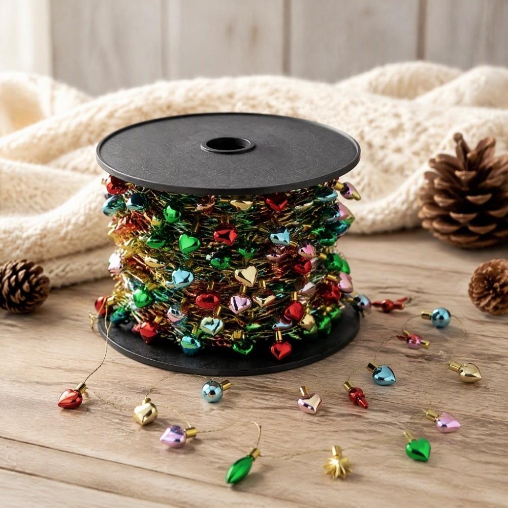Miniature String Of Fake Lights Fake Mini Xmas Tree Decoration Dollhouse
