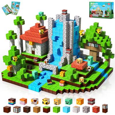 150 Pcs Magnetic Building Blocks, Educational Toys for Kids, Boys and Girls, Birthday Gift, Christmas Gift