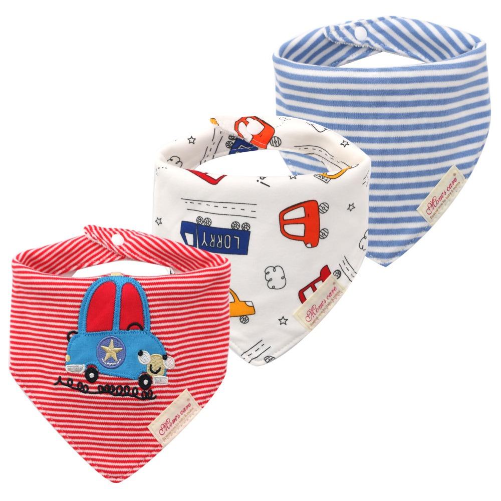 

Stripes Pattern Drool Bibs Soft Texture Saliva Towels Baby Care Baby Bibs Drool Protection Style A
