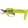 RYOBI - 18V ONE+ Secateurs - SK5 Steel Chrome Bypass Blades - Cutting Capacity 25 Mm - Without Battery or Charger - RY18SCA-0