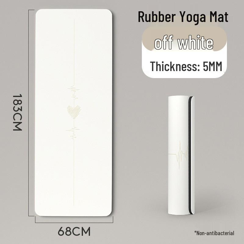 Antibacterial Non-Slip Yoga Mat for Girls - Shock Absorption, Sound Insulation, Vibration Damping, Thick for Home - Free Shipping