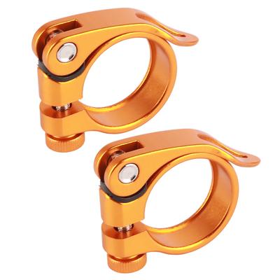 2 Pezzi Morsetto Sella Bici Bicicletta da Montagna Strada Tubo Sella Clip a Sgancio Rapido 35mm O