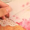 Card Cover Artificial Parchment Peach Blossom Envelope Letter Organizer Sulfuric Acid Paper