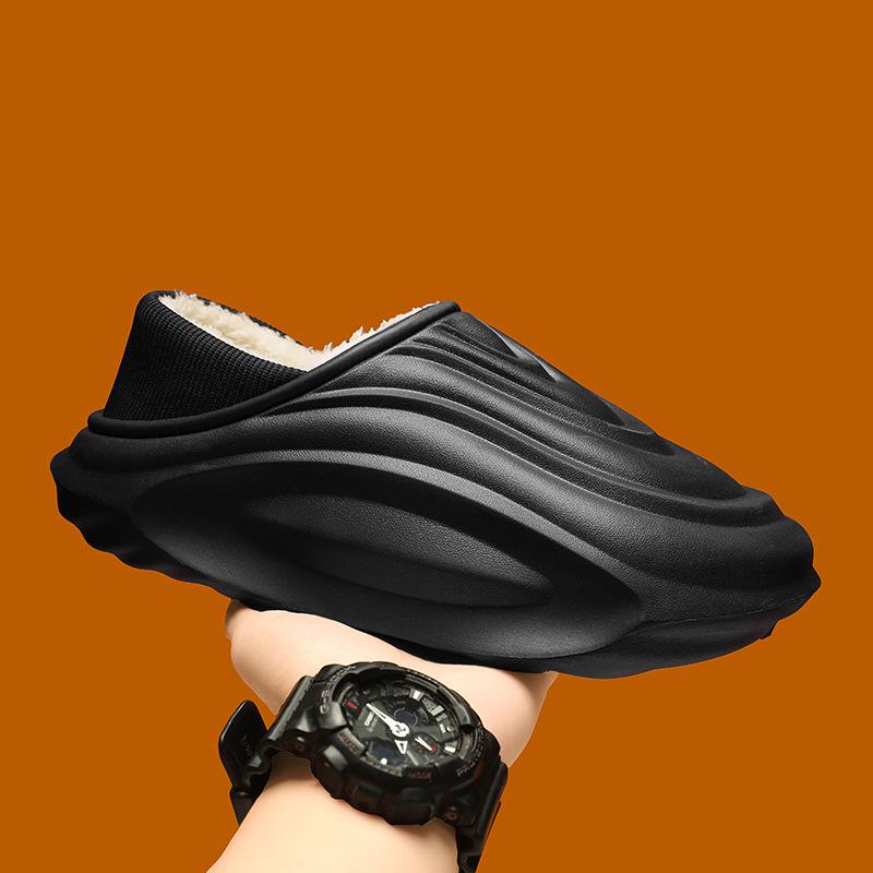 Herr 2025 Vinter Bomullstofflor: Inomhus/Utomhus EVA-sula, Höjdökning, Varm Häl-Täckt Design.
