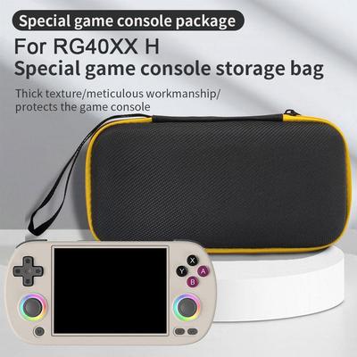 For RG40XXH Game Console Storage Bag Handheld Game Console Portable Digital Accessories Waterproof Shockproof Shell Storage Bag