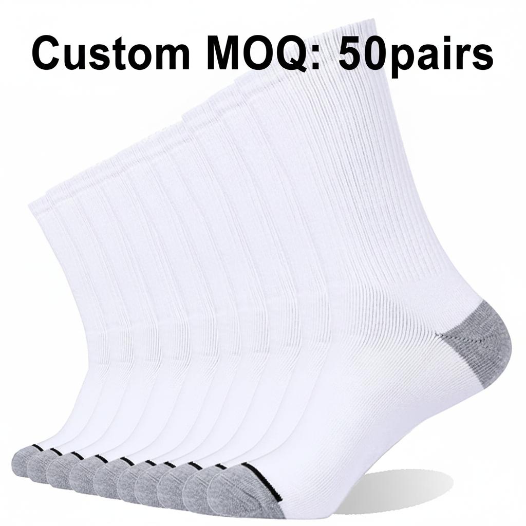 XiangHui Free Custom logo Jacquard Sports Embroidery Hot Stamping logo Fashion Women Designer Sport Socks Unisex Socks Women