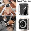 TPU Screen Protector Case for Apple Watch Series 9 8 7 SE 6 5 4 3 Bumper Cover Accessories for Iwatch 45mm 41mm 44mm 40mm 42mm