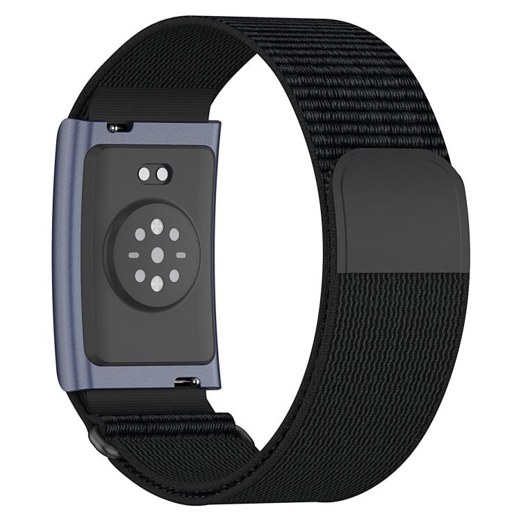 For Amazfit Helio Strap xDfind Covered Nylon Loop Band
