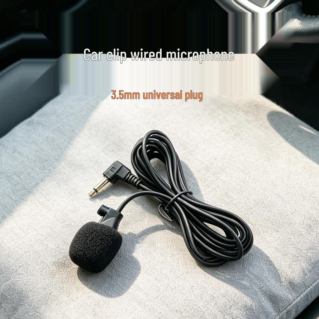 Car Clip Bluetooth Noise-Cancelling GPS Microphone