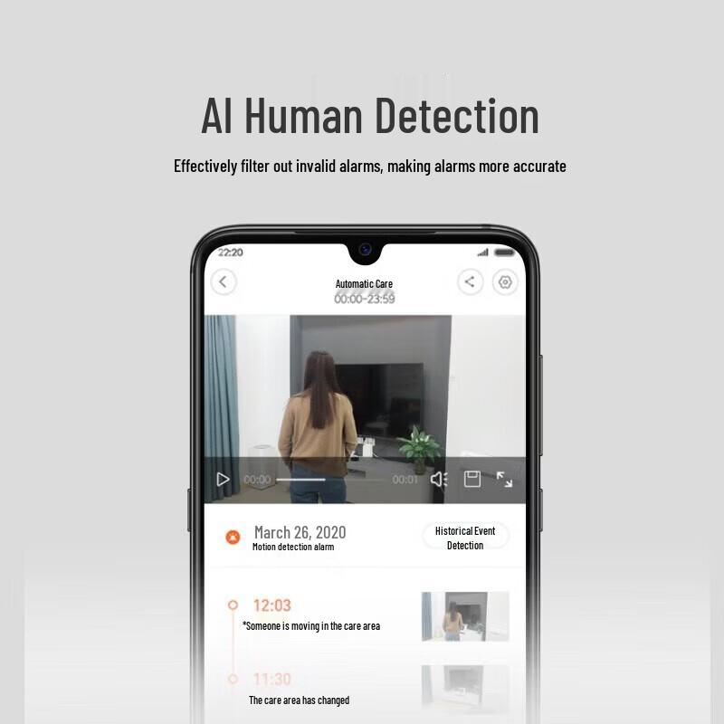 Xiaomi Smart 2K Pan/Tilt Home Security Camera (CN version)