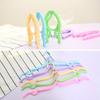 10 Pcs Portable Colored Folding Clothes Hangers, Portable Folding Travel Hangers, Clothes Drying Rack for Travel(5 Colors)