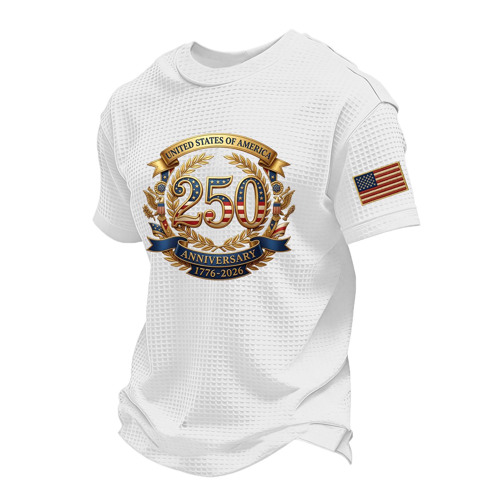 

Men s Casual Round Neck Lightweight Breathable Short-Sleeve Top XL білий