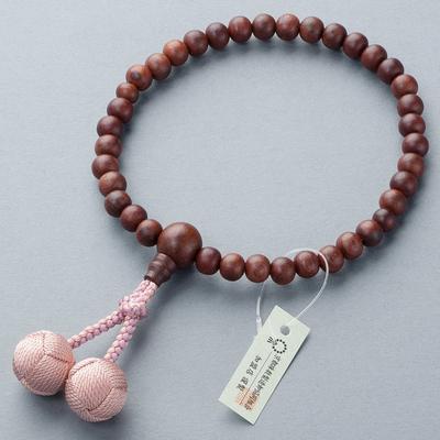 Altar Shop Takita Prayer Beads for Rosewood 8mm Pure Silk Odamaki Sanskrit Beads Bag Kyoto Prayer Beads That Can Be Used by All Certificate Included