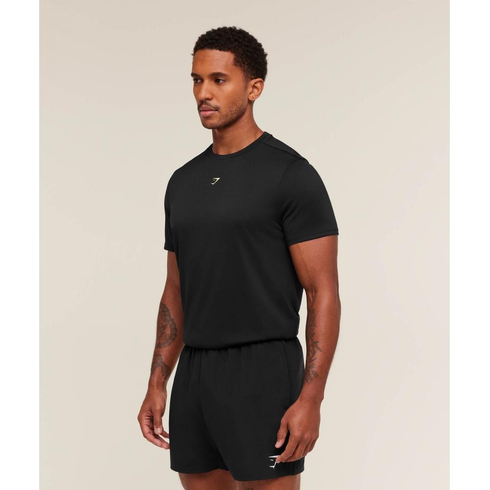 Gymshark Konditionierungs-T-Shirt Schwarz A3c4z Bb2j