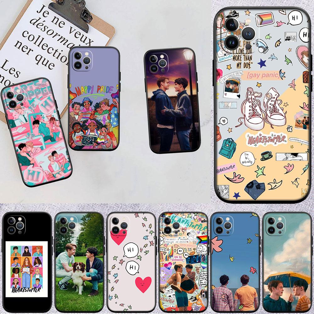 Heartstopper New High-End Shell Phone Case for iPhone SE X XS XR 16E 11 17 Pro Max 8 7 6 6s Plus