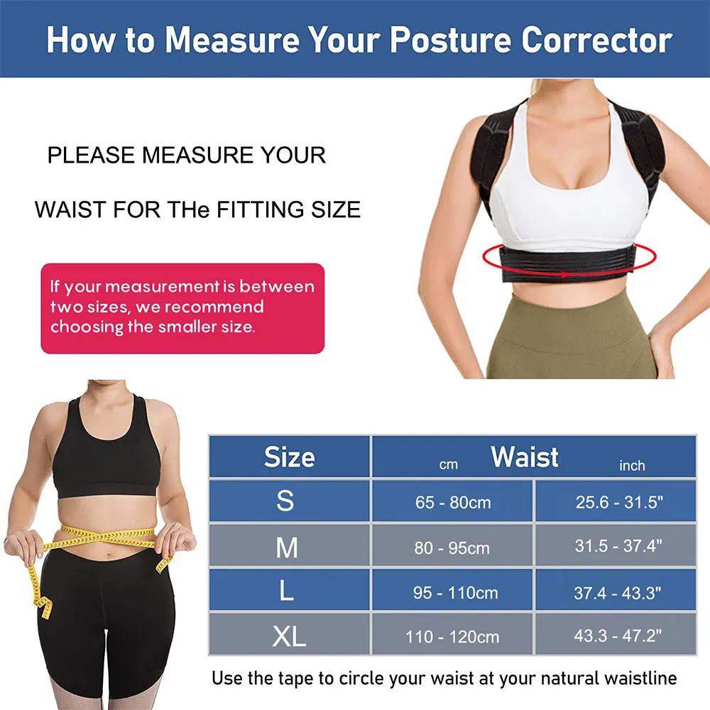 Bracetop Back Brace Neck Shoulder Posture Corrector For Upper Lower Back Pain Relief Muscle Memory Support Straightener