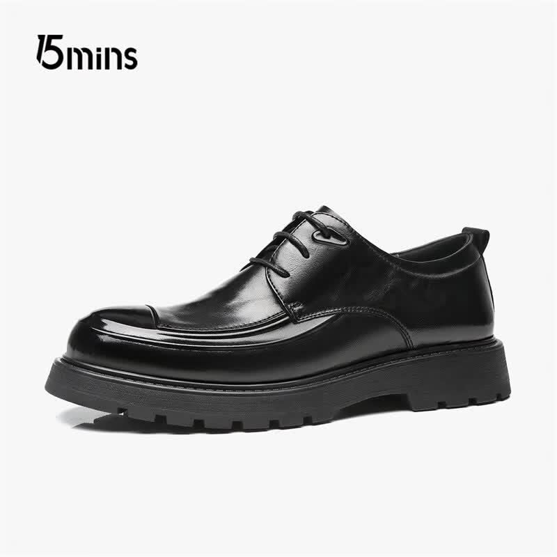 15MINS Men s Business Casual Leather Derby Shoes 265