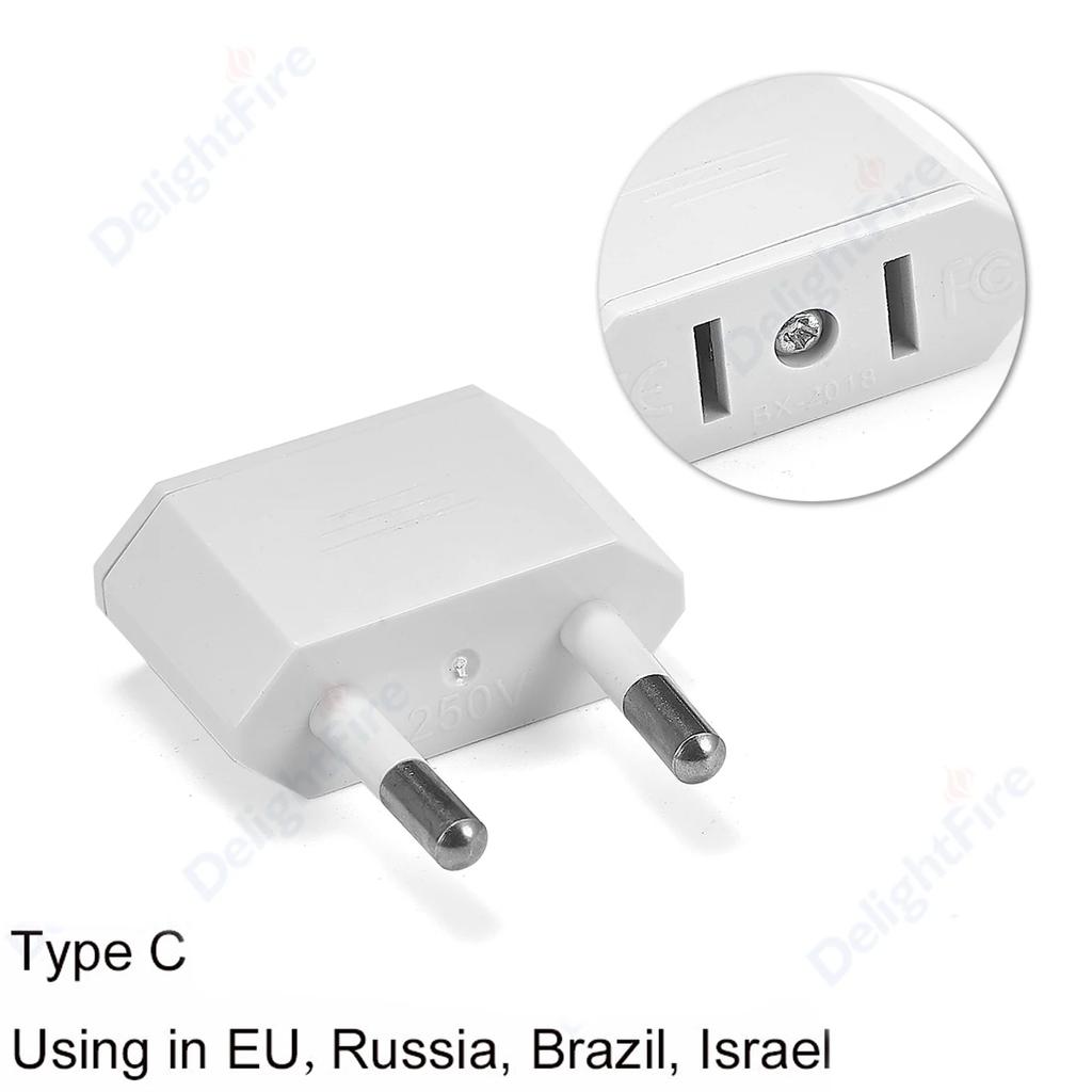 US Plug Adapter EU To US Adapter Mexico Plug Power Converter American Adapter Electrical Socket AC Outlet Travel Adapters