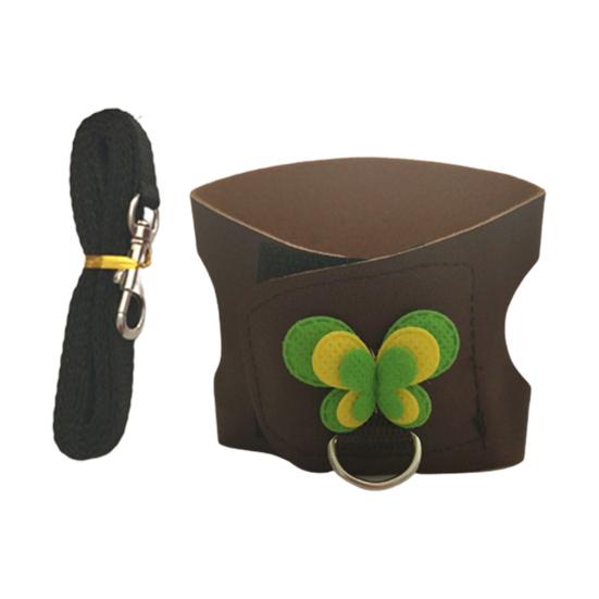 Pet Harness Mašle Dekorace Proti kousání Polyester Kšíry na hrudník pro morče Vodítko na procházky